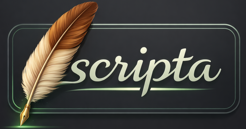 Scripta Logo Scripta - Private AI Transcription & Chat